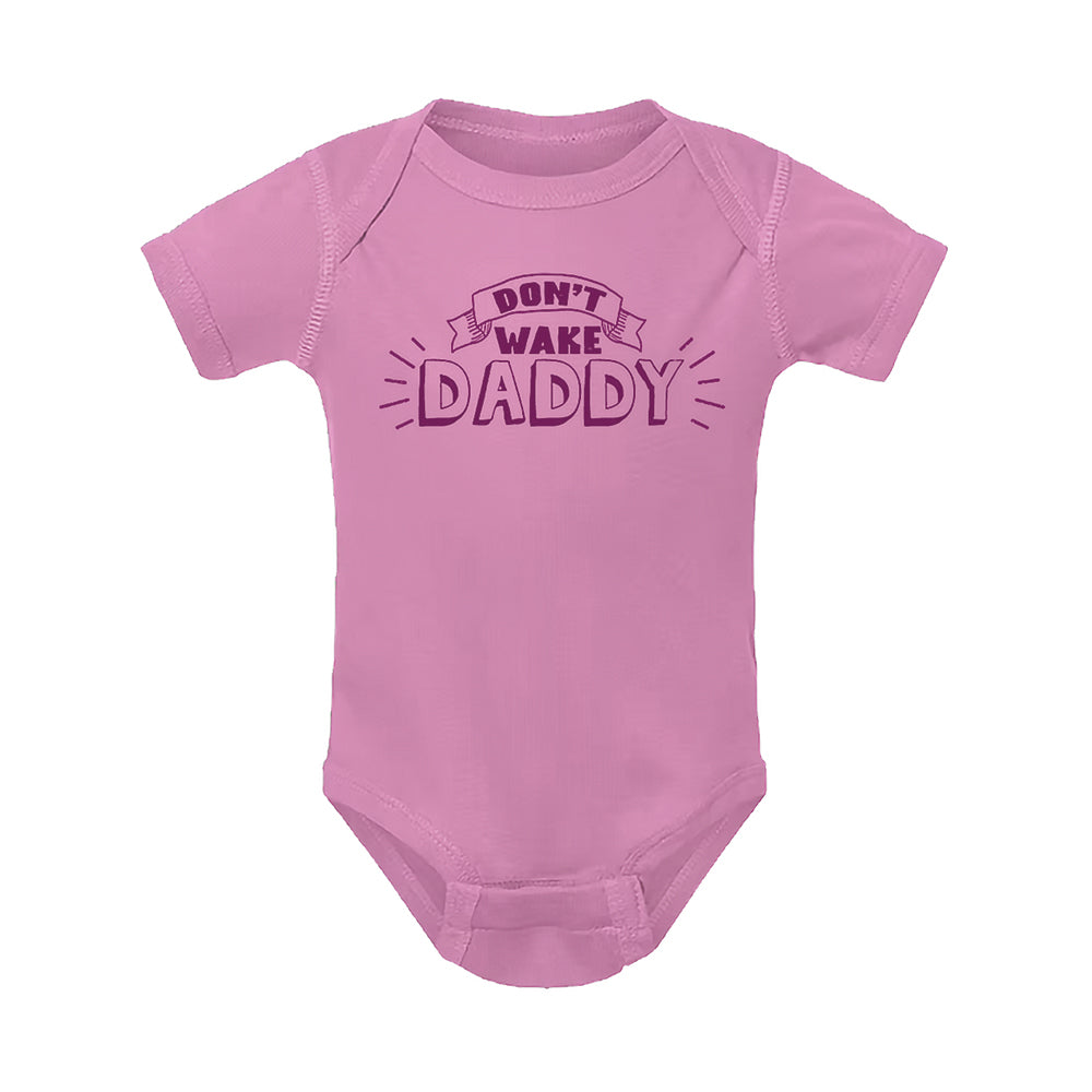 Don’t Wake Daddy Ash Rose Onesie