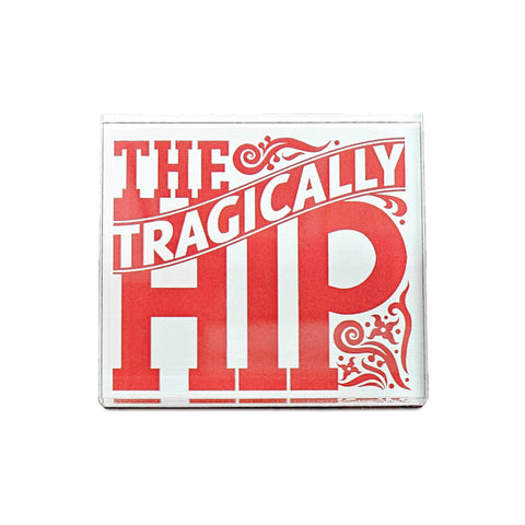 Ornate Logo Magnet - Red