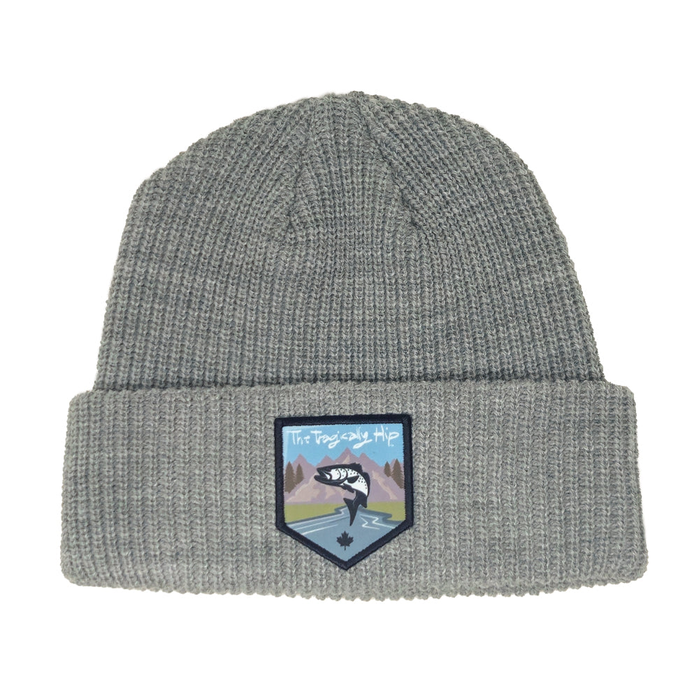 True Nature Series - Salmon Toque Heather Grey