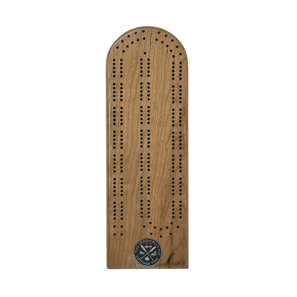 The Tragically Hip Cribbage Board