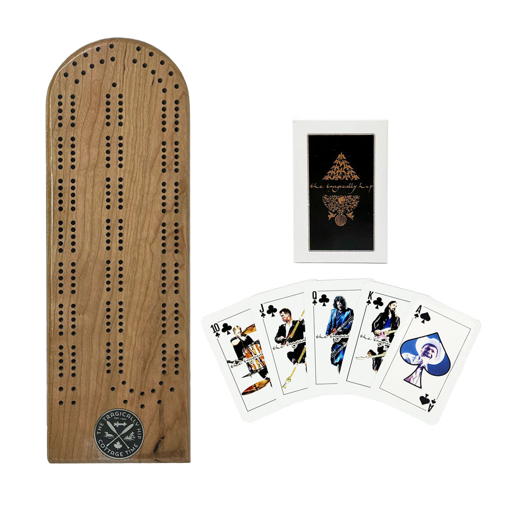 The Tragically Hip Cribbage Board Bundle