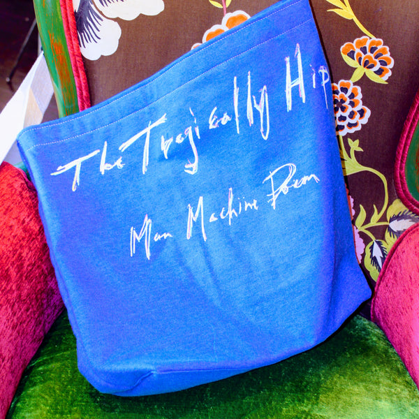 The Tragically Hip Tee Bags by Goodfarken - Man Machine Poem
