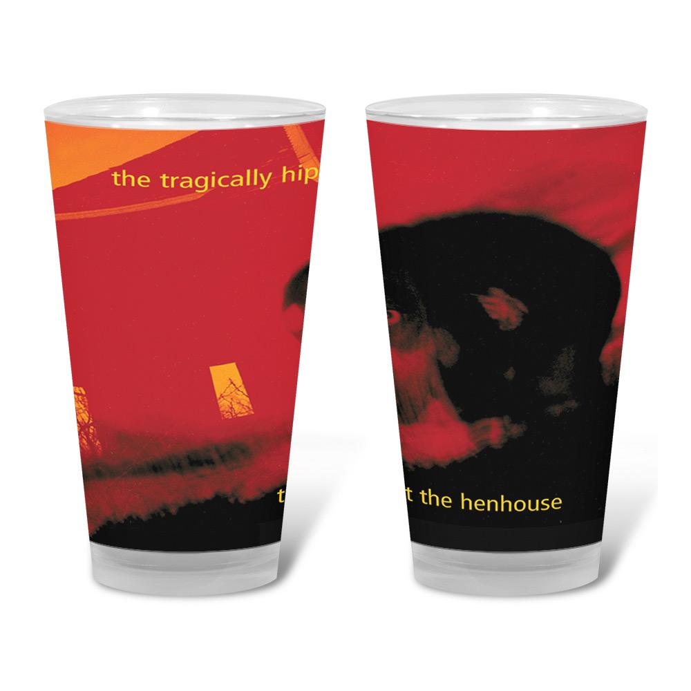 Trouble At The Henhouse Pint Glass